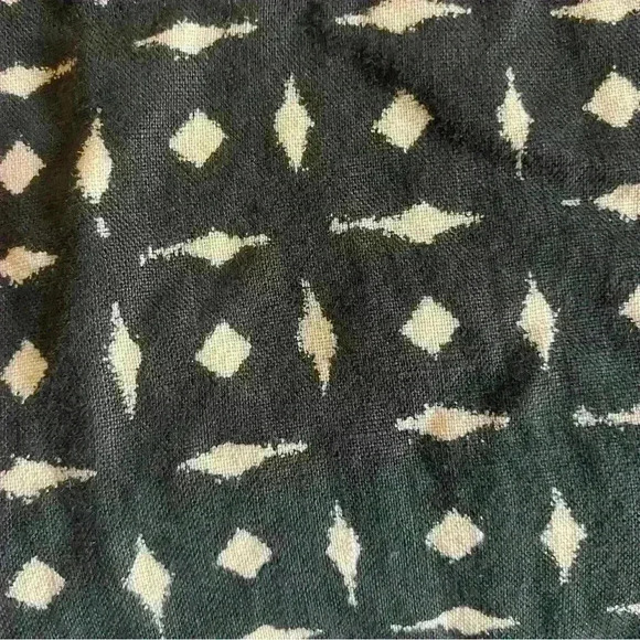 J. Jill Linen Geometric Print Shift Dress Capsleeve XS - Picture 10 of 10